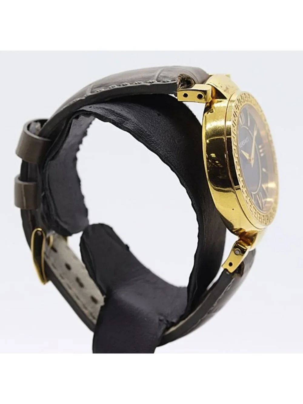 Versace Quartz Black Shell Dial Watch